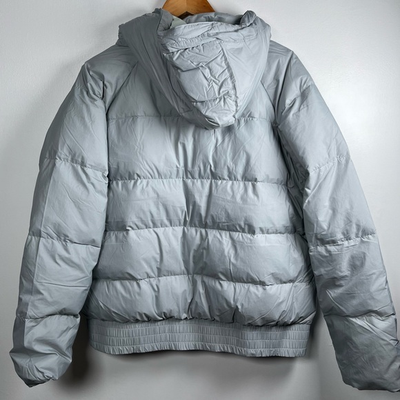 NWT PrAna WOMEN’S EMERALD VALLEY SHORT PUFFER DOWN JACKET QUARRY SIZE LARGE - Picture 7 of 16